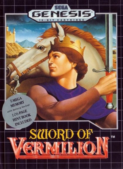 Sword of Vermilion - front cover
