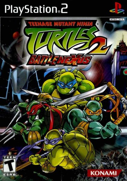Teenage Mutant Ninja Turtles 2 Battle Nexus - front cover Teenage Mutant Ninja Turtles 2 Battle Nexus - front cover