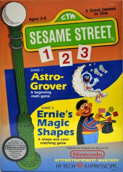 Sesame Street 123 - front cover Sesame Street 123 - front cover