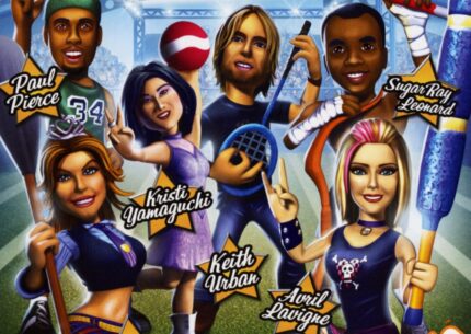 Celebrity Sports Showdown - back cover