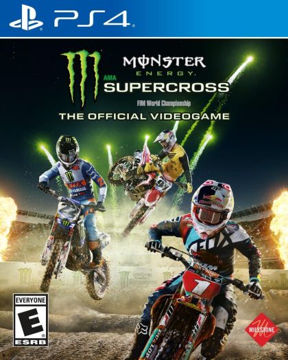 Monster Energy Supercross - front cover Monster Energy Supercross - front cover