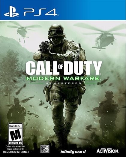 Call of Duty: Modern Warfare Remastered - front cover Call of Duty: Modern Warfare Remastered - front cover