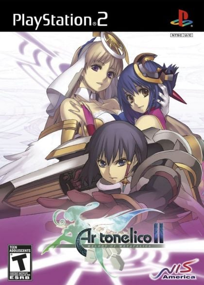Ar Tonelico 2 Melody of MetaFalica - front cover
