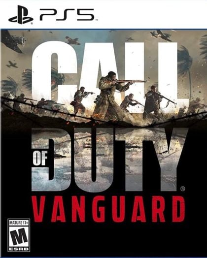 Call of Duty: Vanguard - front cover Call of Duty: Vanguard - front cover