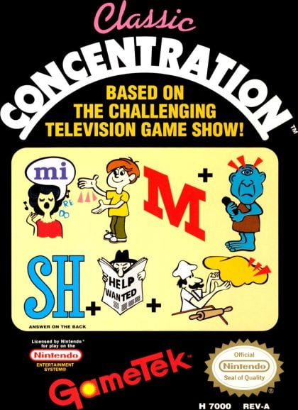 Classic Concentration - front cover