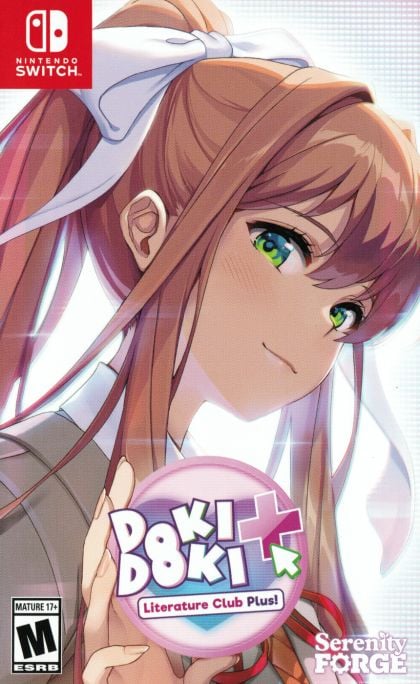 Doki Doki Literature Club Plus - front cover Doki Doki Literature Club Plus - front cover