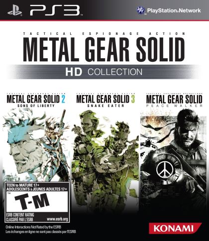 Metal Gear Solid HD Collection - front cover Metal Gear Solid HD Collection - front cover
