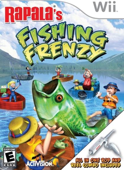 Rapala Fishing Frenzy - front cover Rapala Fishing Frenzy - front cover
