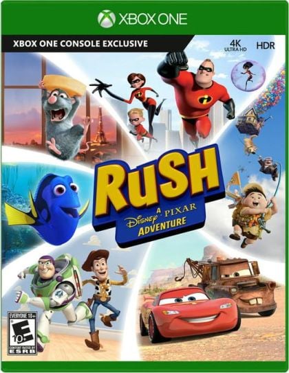 Rush: Disney Pixar Adventure - front cover