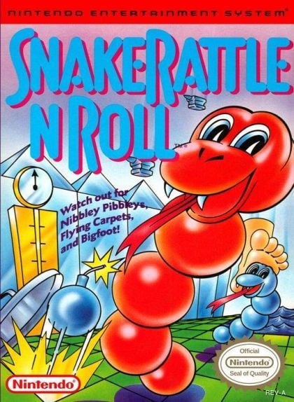 Snake Rattle n Roll - front cover Snake Rattle n Roll - front cover