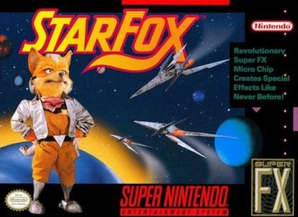 Star Fox - front cover Star Fox - front cover