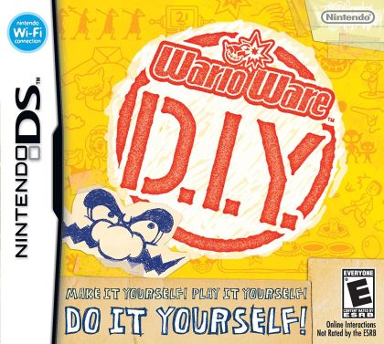 WarioWare D.I.Y. - Nintendo DS - front cover WarioWare D.I.Y. - Nintendo DS - front cover