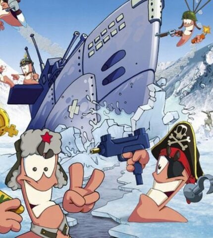 Worms Open Warfare 2 - back cover
