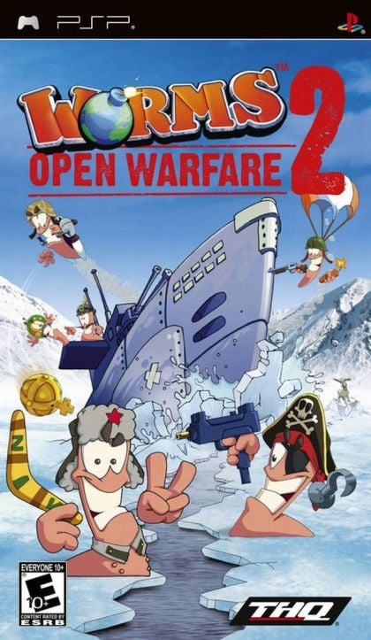 Worms Open Warfare 2 - front cover