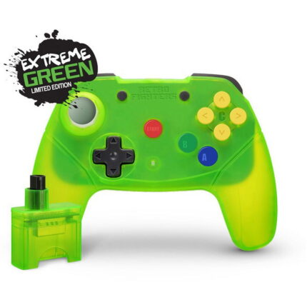 Brawler 64 Wireless Gamepad (Extreme Green) - back cover