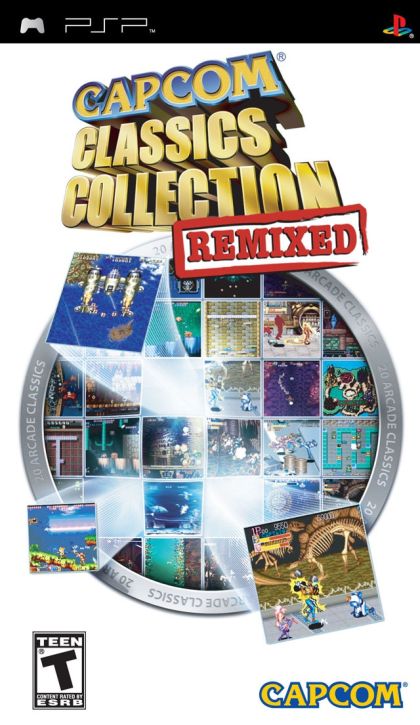 Capcom Classics Collection Remixed - front cover Capcom Classics Collection Remixed - front cover