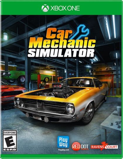 Car Mechanic Simulator - front cover Car Mechanic Simulator - front cover