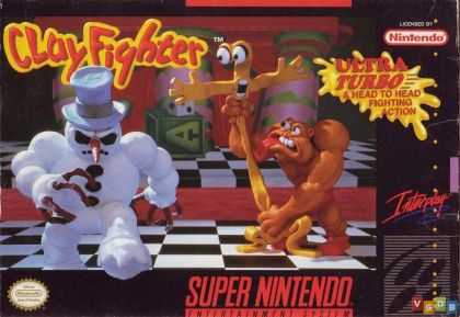 ClayFighter - front cover ClayFighter - front cover
