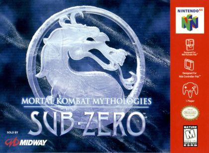 Mortal Kombat Mythologies: Sub-Zero - front cover Mortal Kombat Mythologies: Sub-Zero - front cover