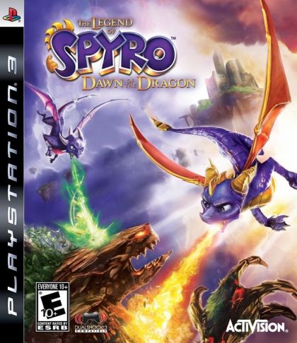 The Legend of Spyro: Dawn of the Dragon - front cover The Legend of Spyro: Dawn of the Dragon - front cover