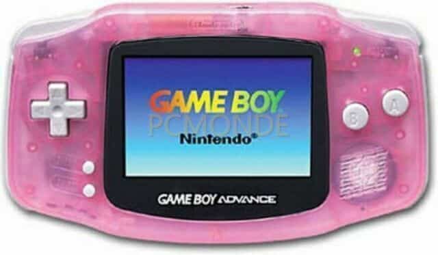 GameBoy Advance (Pink) - front cover GameBoy Advance (Pink) - front cover